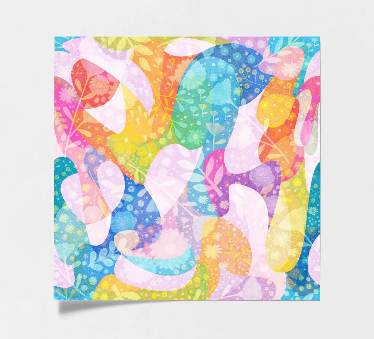 Spring Dreams Abstract pattern pack de pegatina de lovely lines