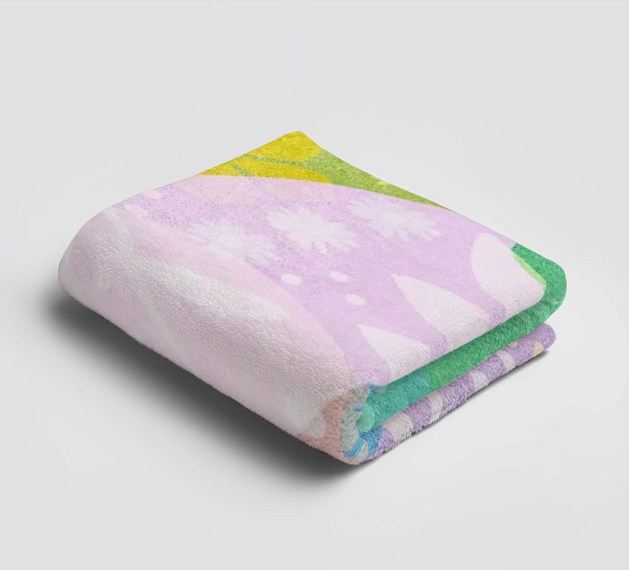 Spring Dreams Abstract pattern serviette de bain de lovely lines