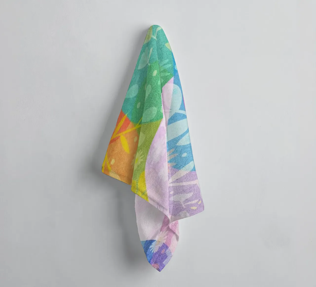 Spring Dreams Abstract pattern serviette de bain de lovely lines