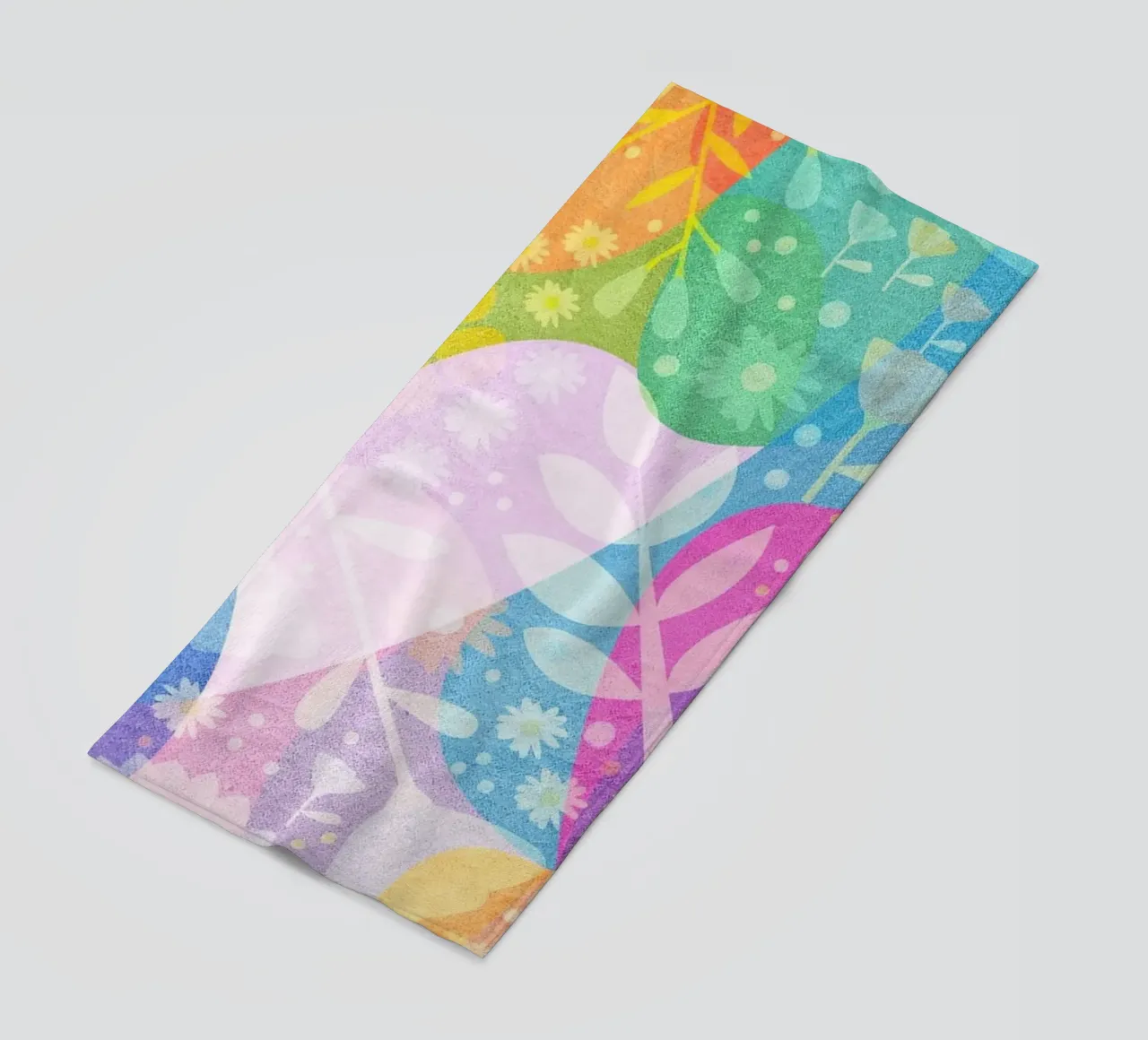Spring Dreams Abstract pattern Strandtuch von lovely lines