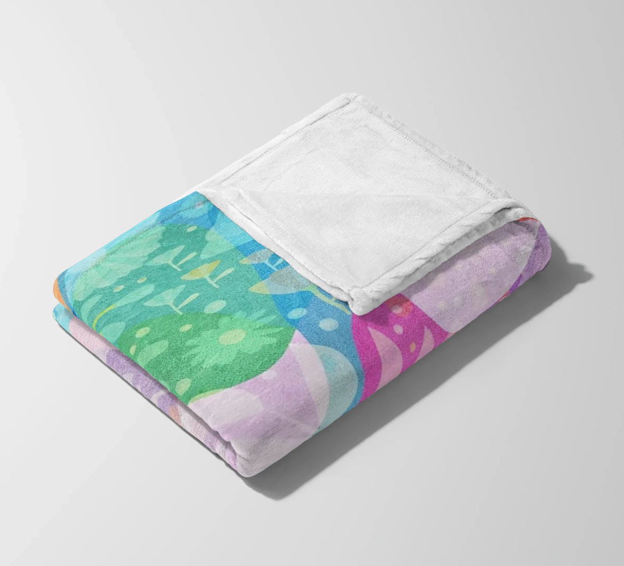 Spring Dreams Abstract pattern coperta in pile da lovely lines