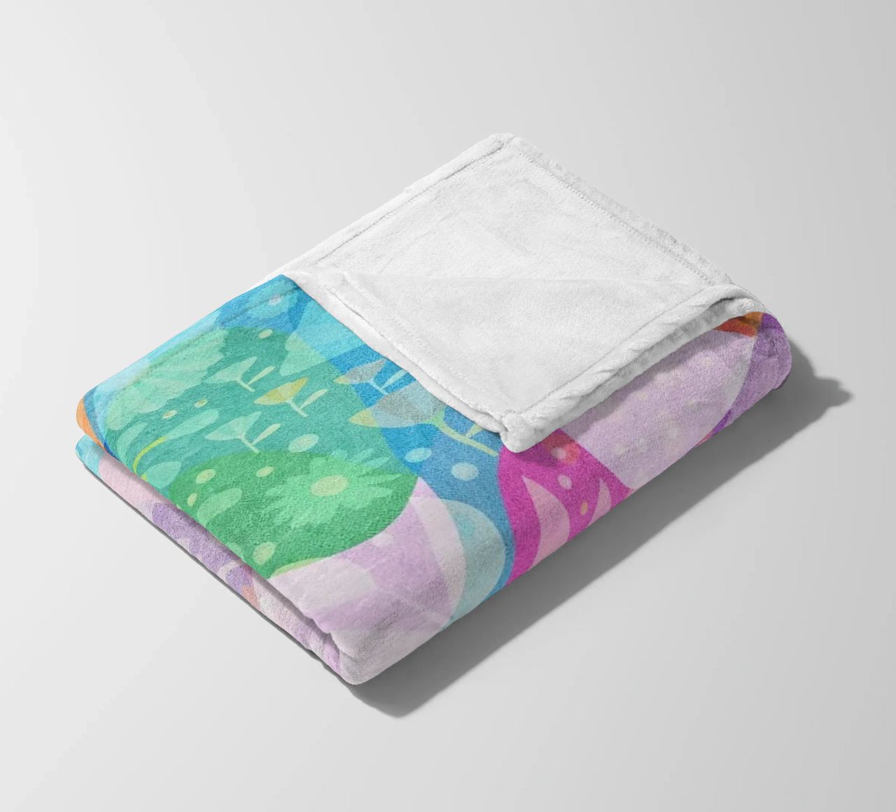 Spring Dreams Abstract pattern coperta in pile da lovely lines