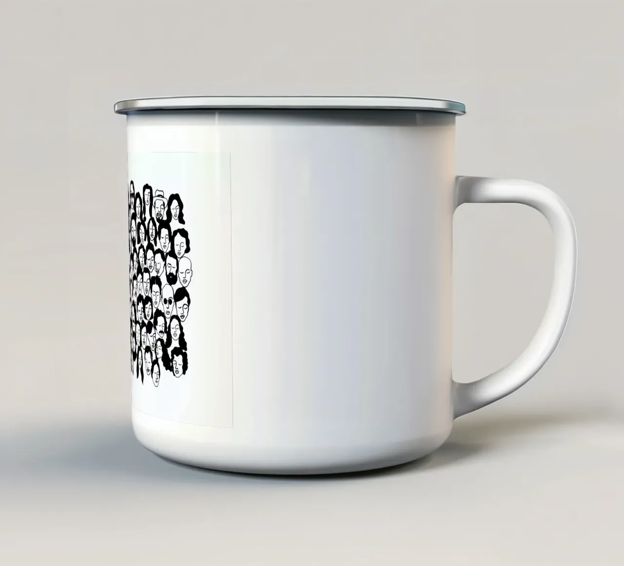 People tazza in smalto da Ninhol