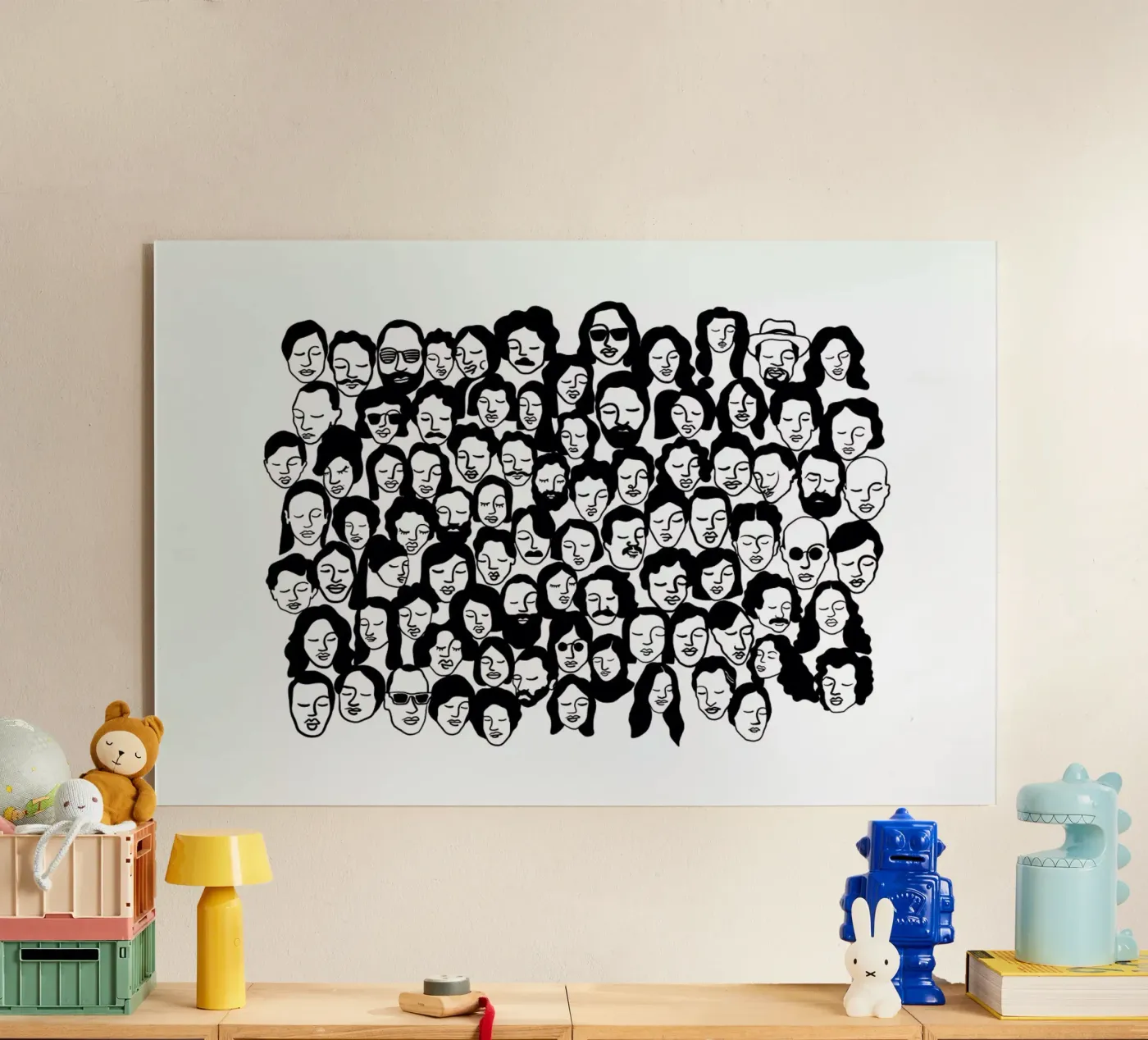 People acryl van Ninhol