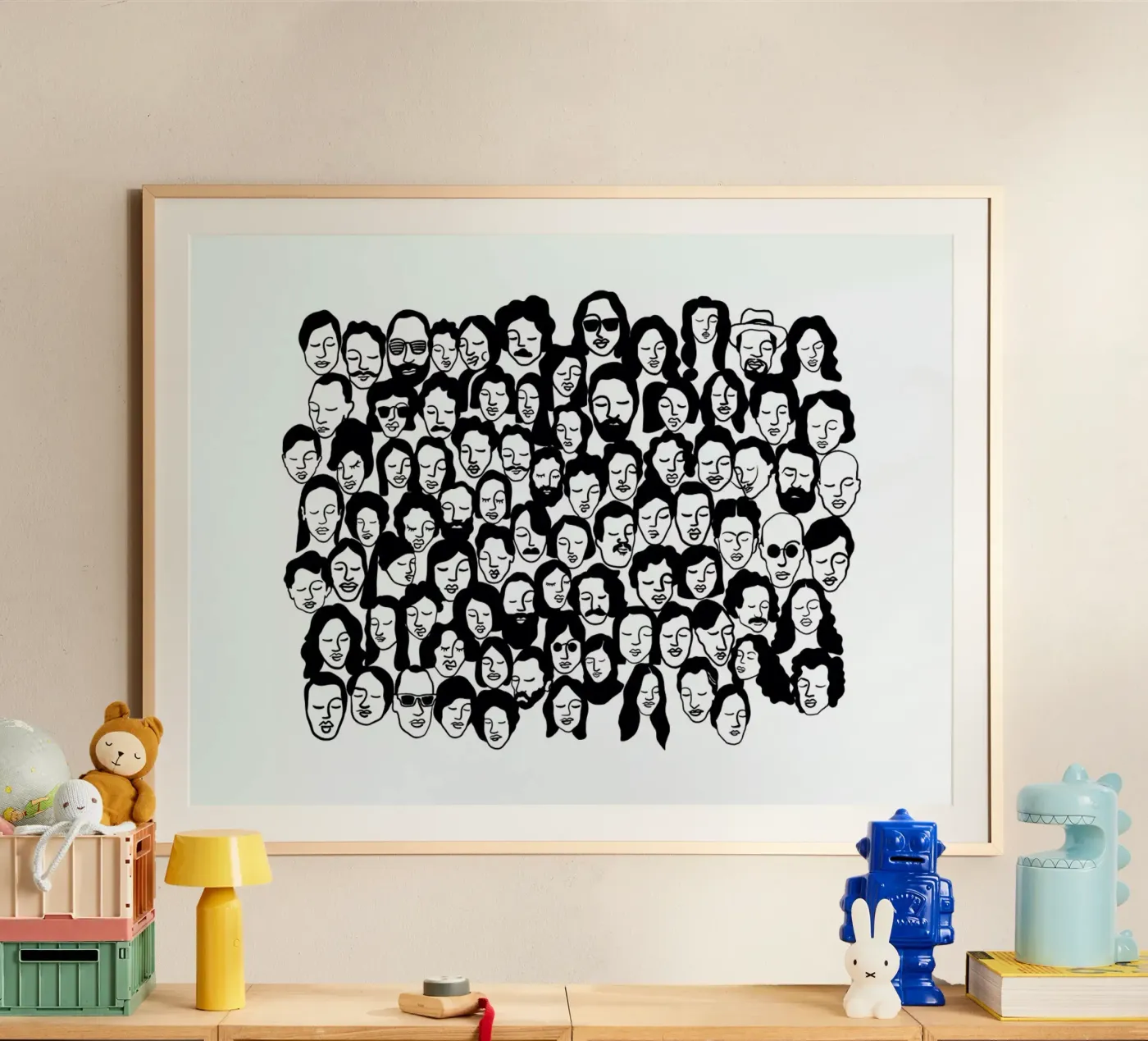 People poster van Ninhol