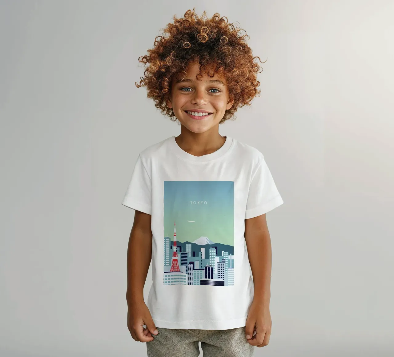 Tokyo kids t-shirt by Katinka Reinke