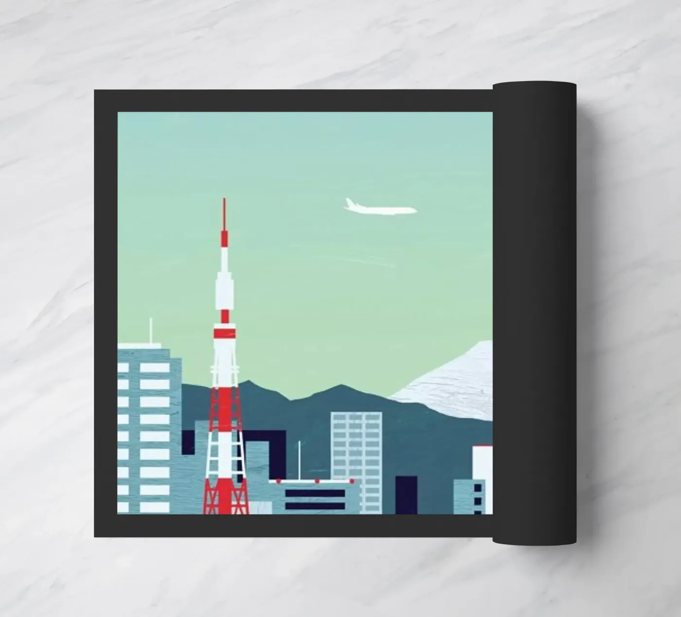 Tokyo deurmat van Katinka Reinke