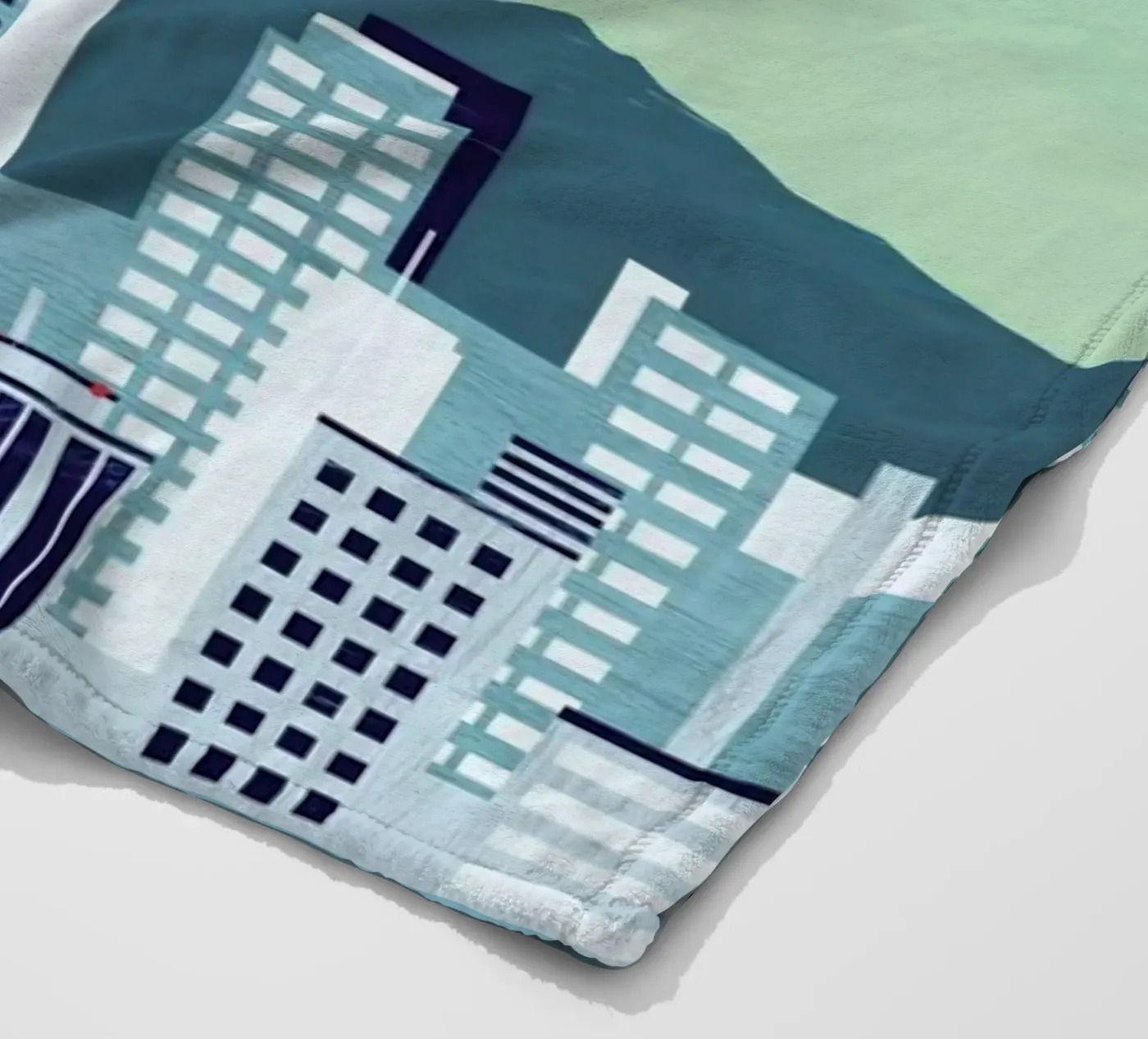 Tokyo Fleecedecke von Katinka Reinke