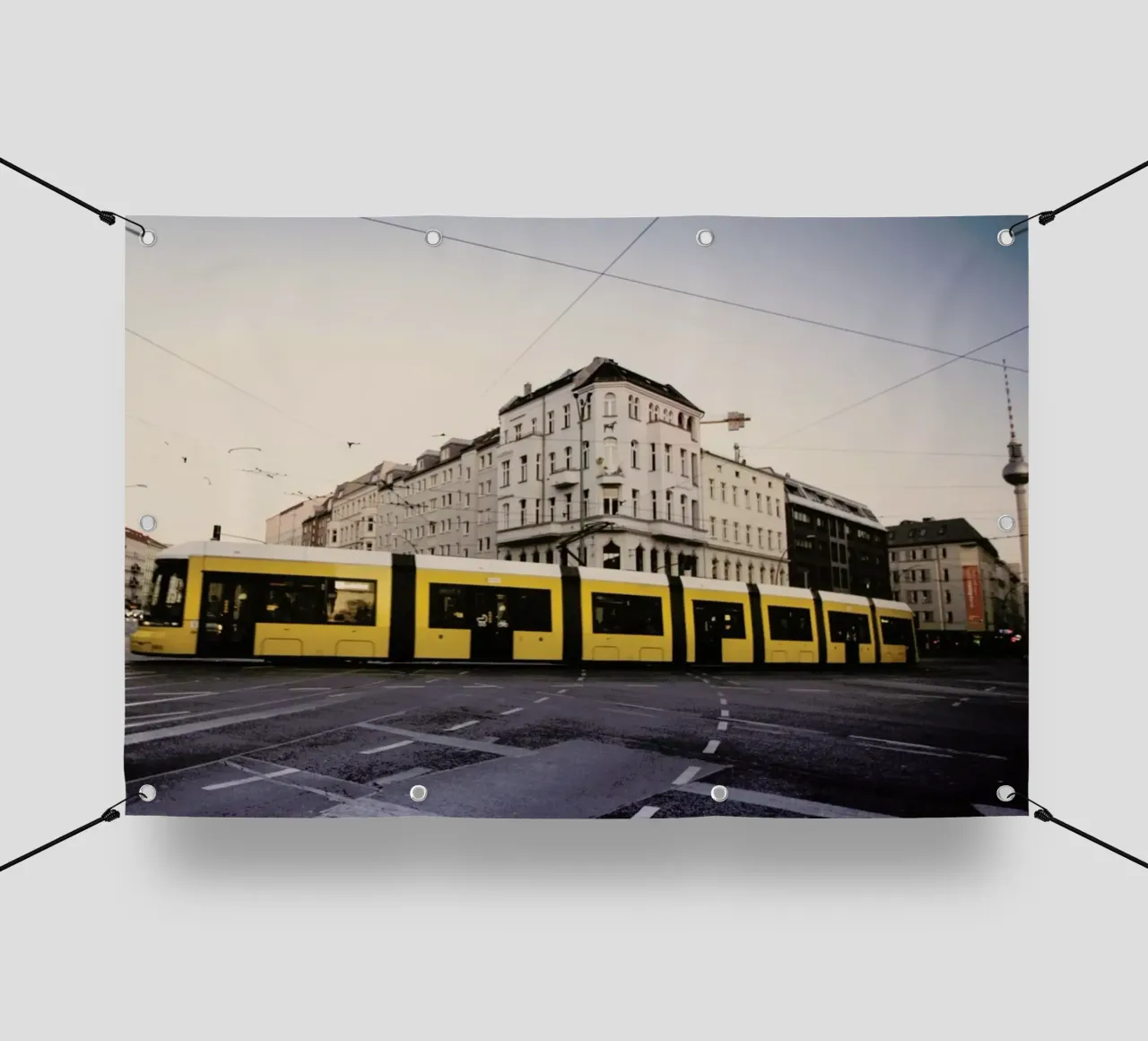 Rosenthaler Platz, Berlin telo in pvc da Anja Hebrank Photography