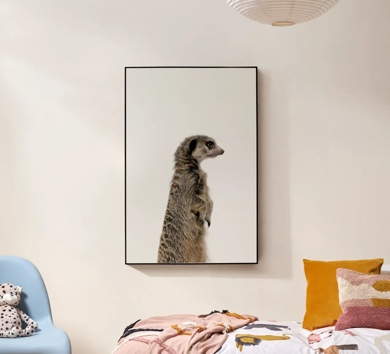 Meerkat acrylic glass by Paws & Claws