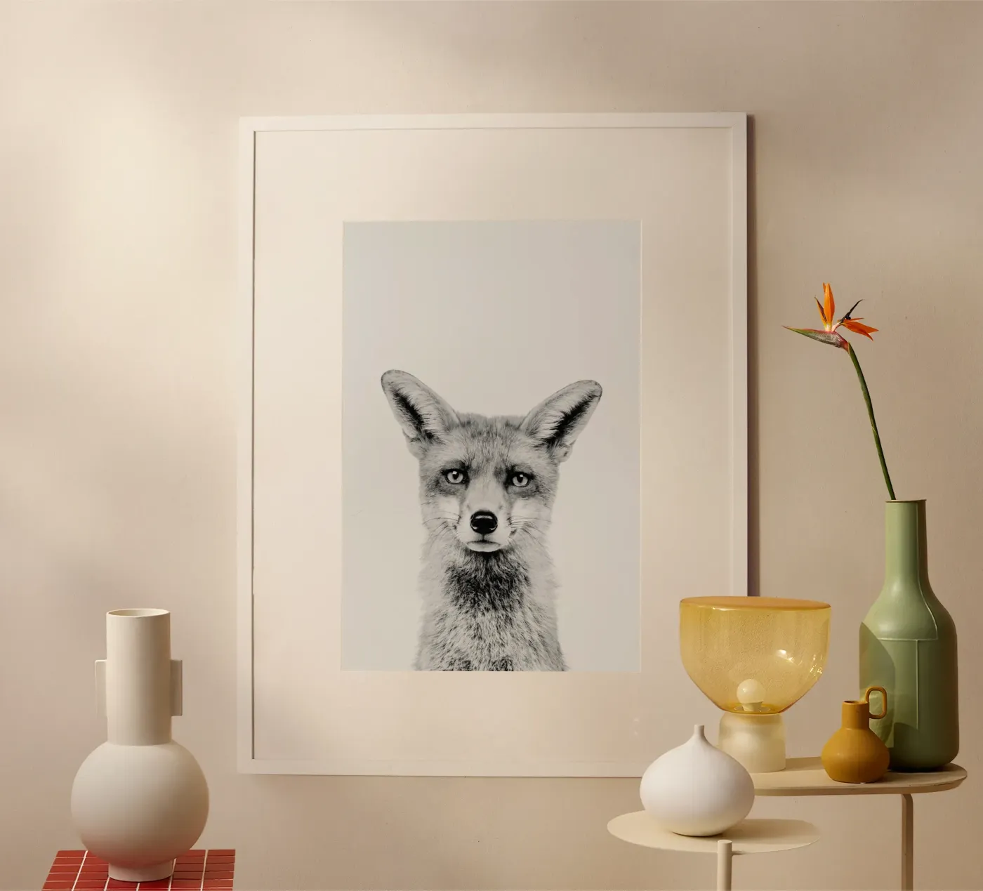 Fox Classic poster by Paws & Claws