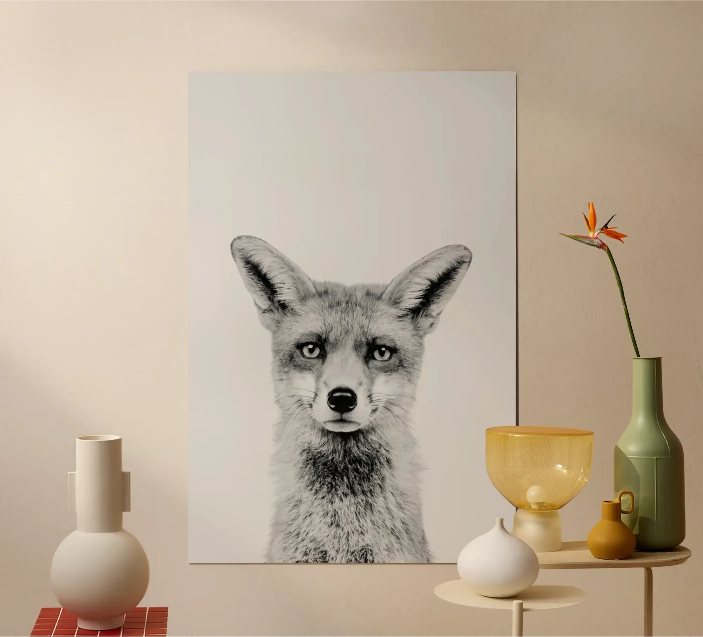 Fox Classic poster by Paws & Claws