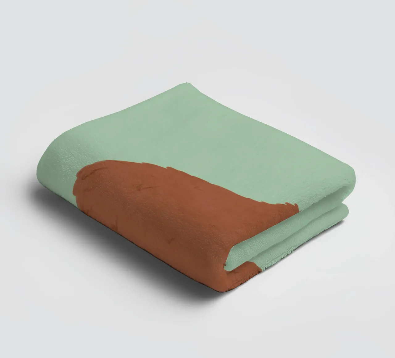 Capybara with Bird towel by Illustration Raissa Oltmanns