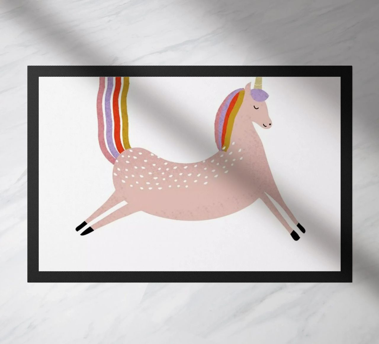U for Unicorn zerbino da Little Flourishes