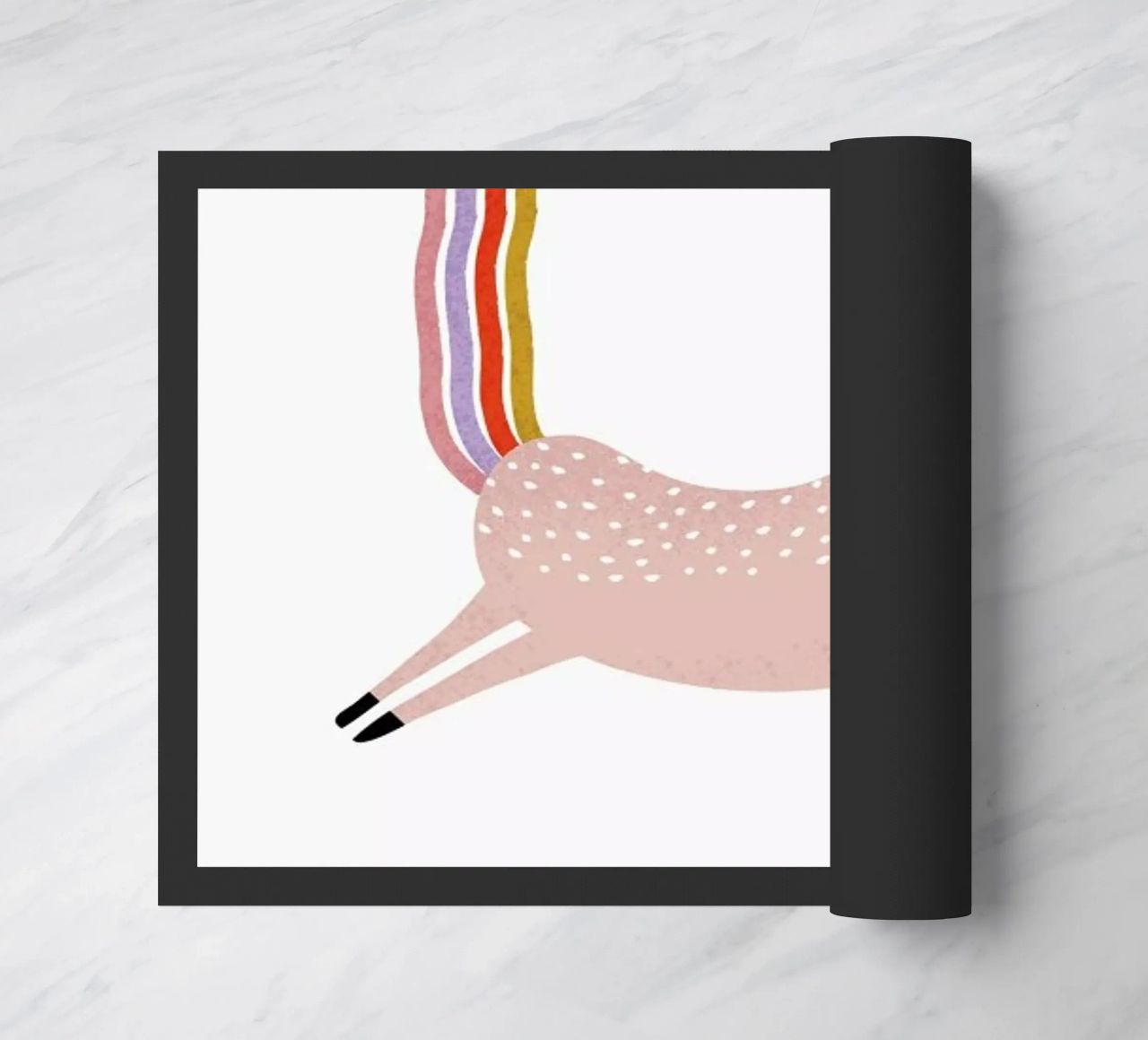 U for Unicorn zerbino da Little Flourishes