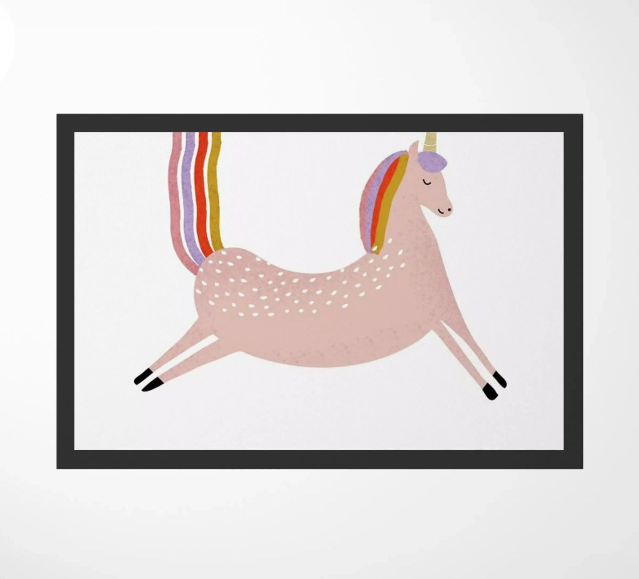 U for Unicorn zerbino da Little Flourishes