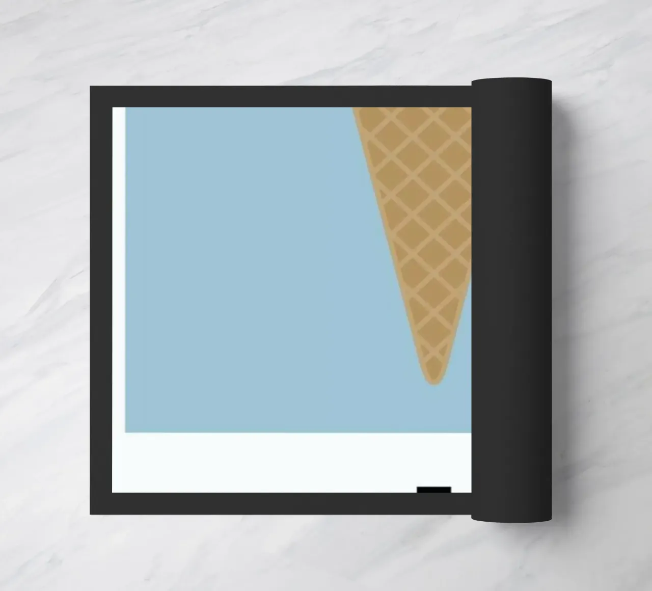 „The Food Alphabet“ - I like Ice Cream zerbino da BLAEK Design Studio