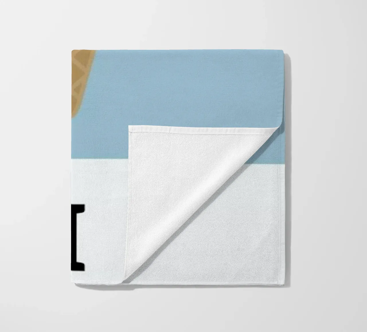 „The Food Alphabet“ - I like Ice Cream telo mare da BLAEK Design Studio