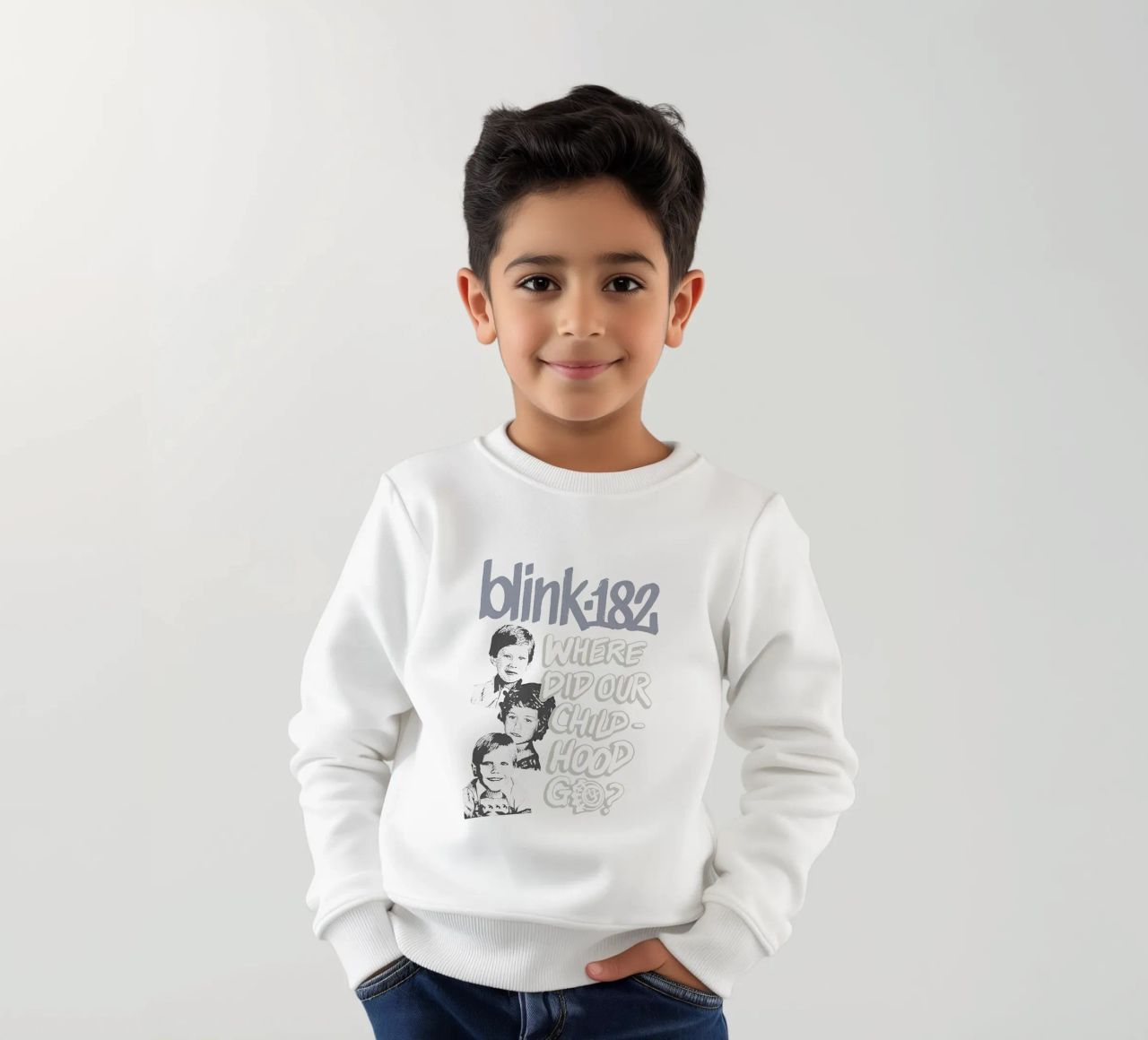 Blink 182 One More Time Parte 2 Infanzia felpa bambino da Curtishop