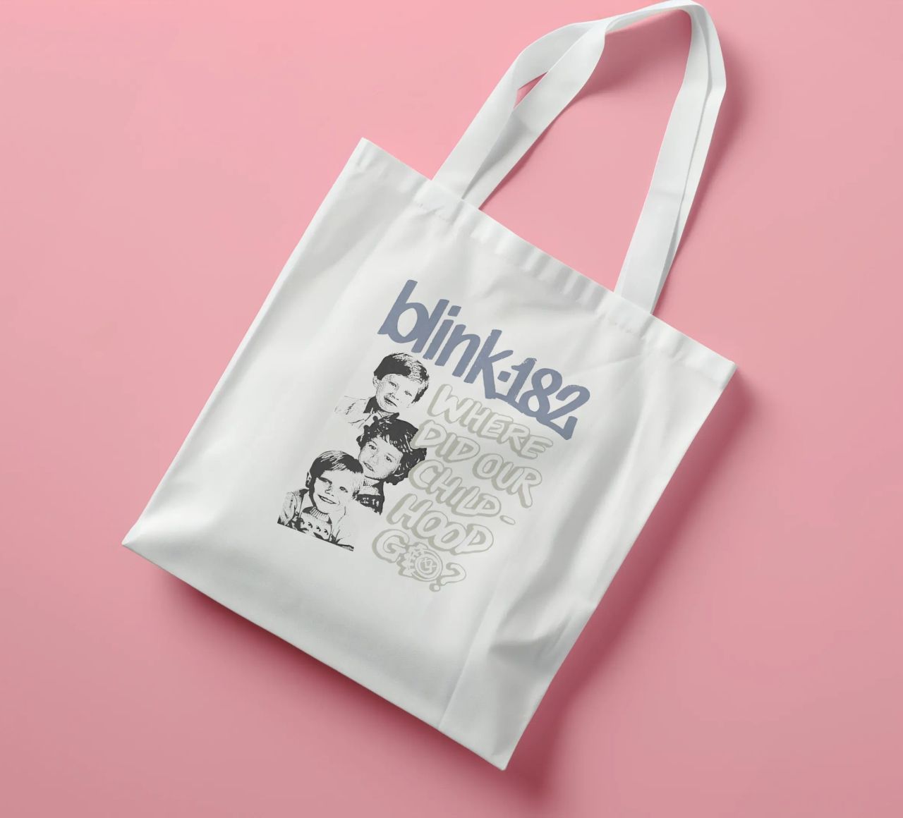 Blink 182 One More Time Parte 2 Infanzia borsa in juta da Curtishop