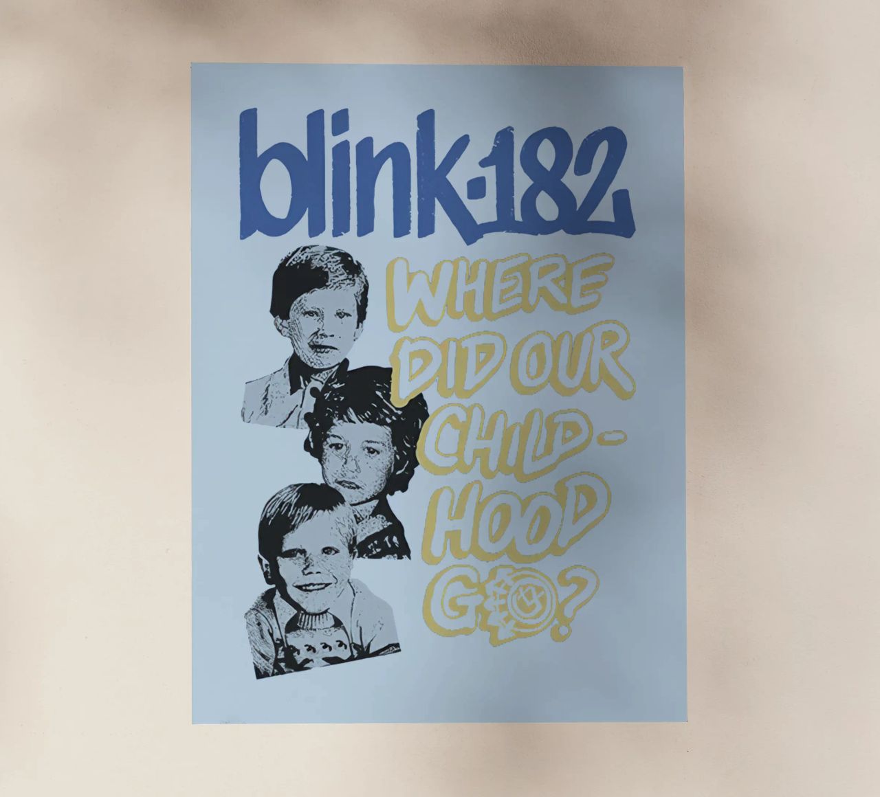 Blink 182 One More Time Parte 2 Infanzia pellicola backlit da Curtishop