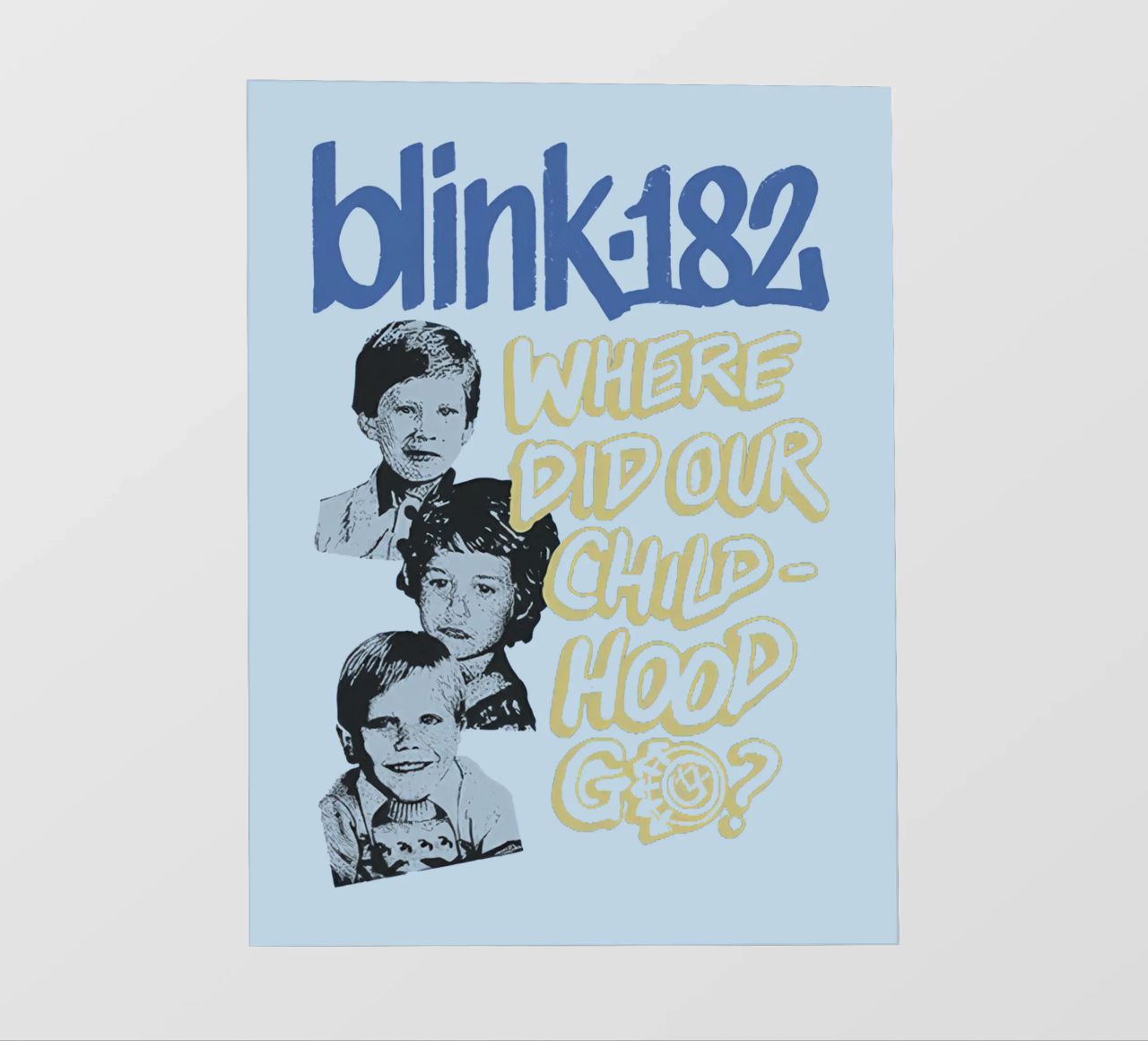 Blink 182 One More Time Parte 2 Infanzia pellicola backlit da Curtishop
