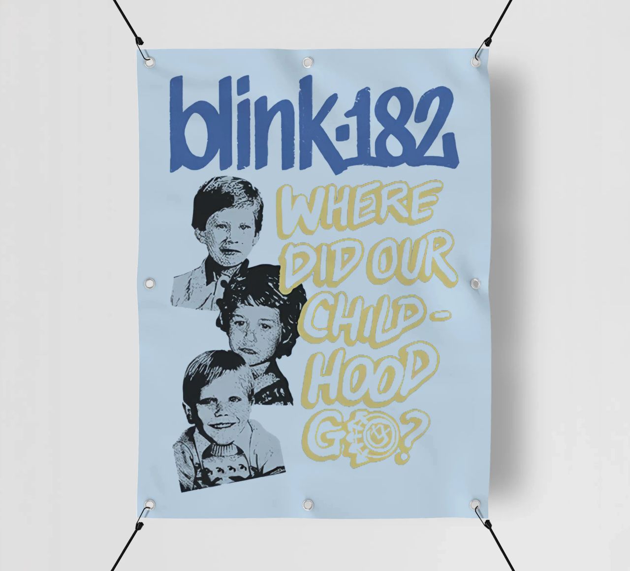 Blink 182 One More Time Parte 2 Infanzia telo in pvc da Curtishop