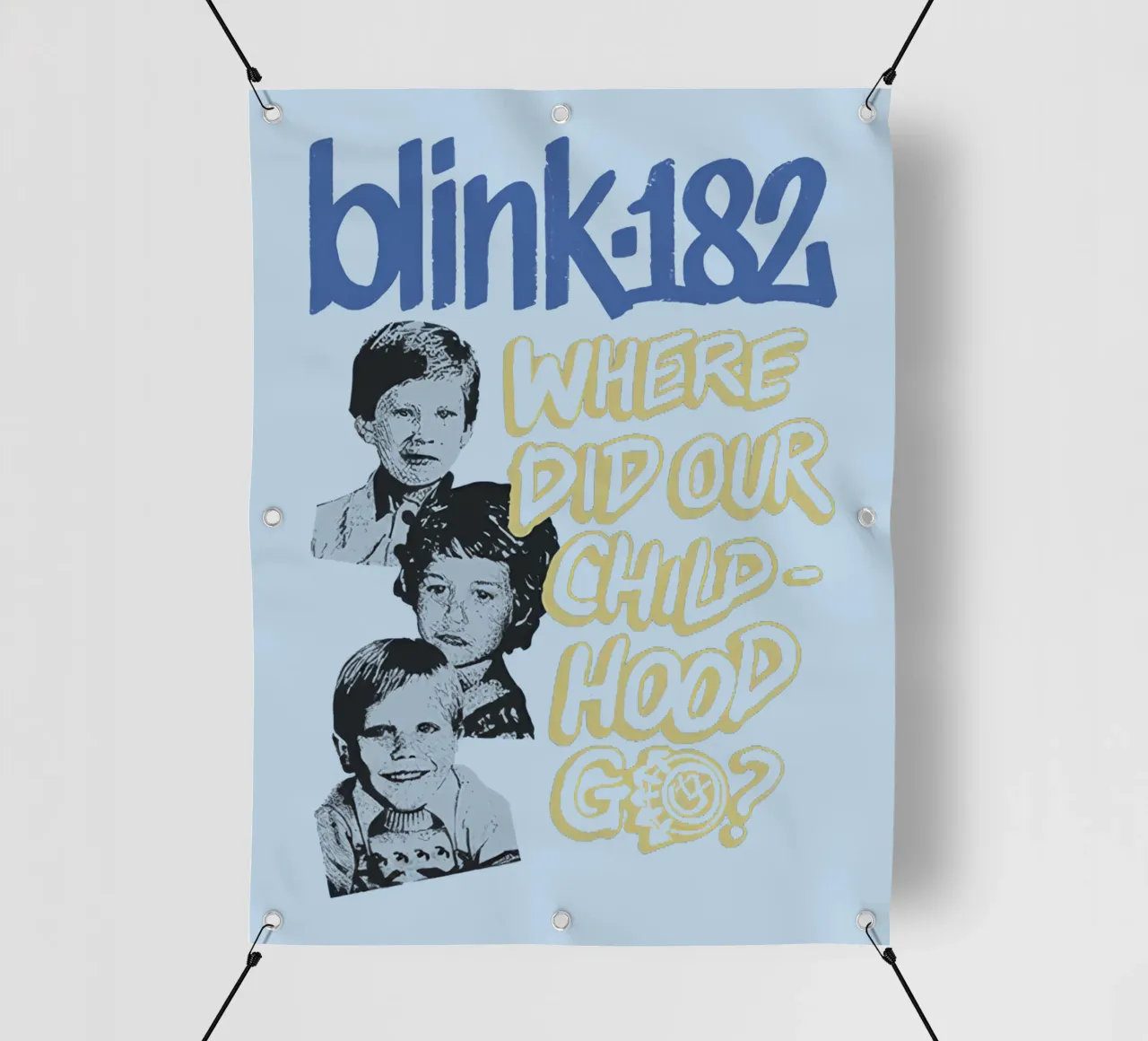 Blink 182 One More Time Parte 2 Infancia lonas publicitarias de Curtishop