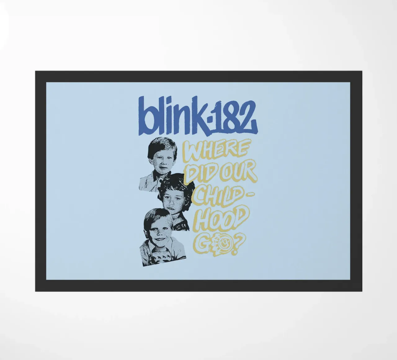 Blink 182 One More Time Part 2 Enfance paillasson de Curtishop