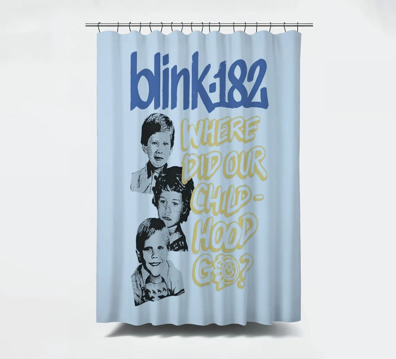 Blink 182 One More Time Parte 2 Infanzia tenda da doccia da Curtishop