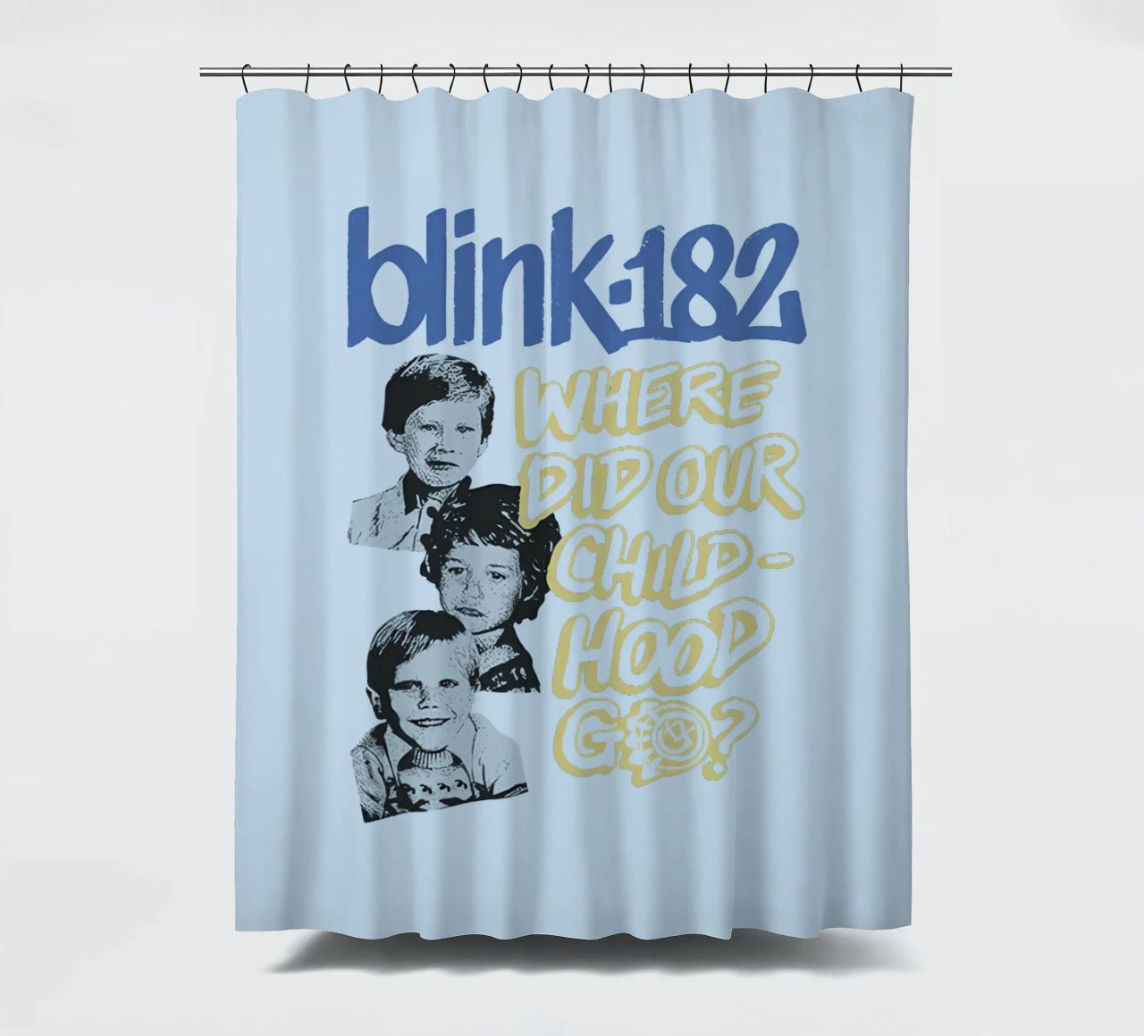 Blink 182 One More Time Parte 2 Infanzia tenda da doccia da Curtishop