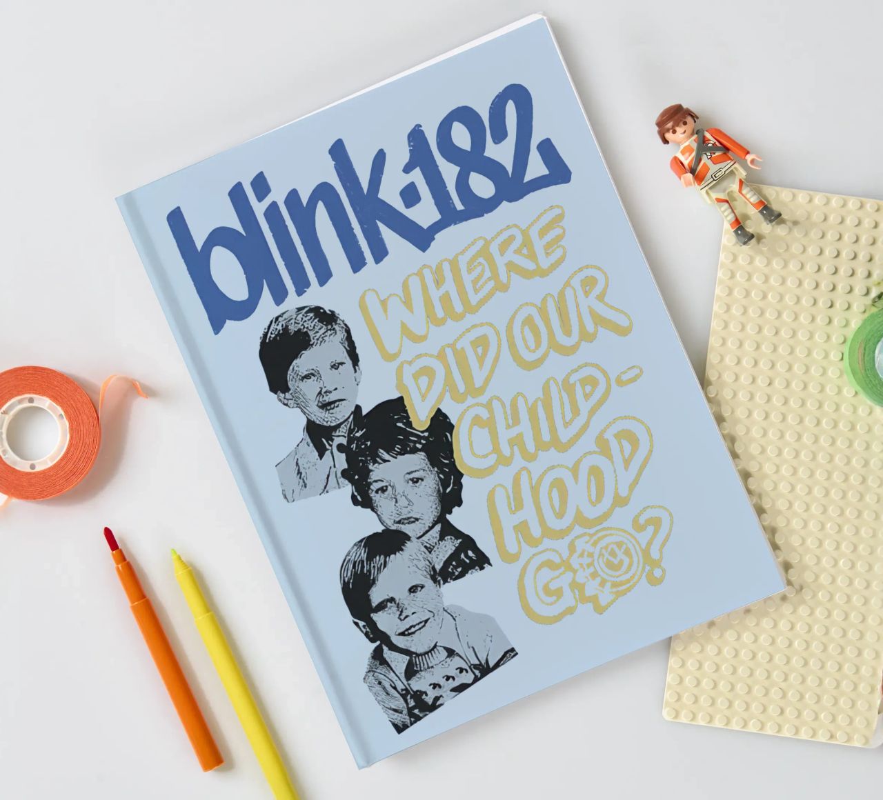 Blink 182 One More Time Part 2 Childhood notebook by Curtishop
