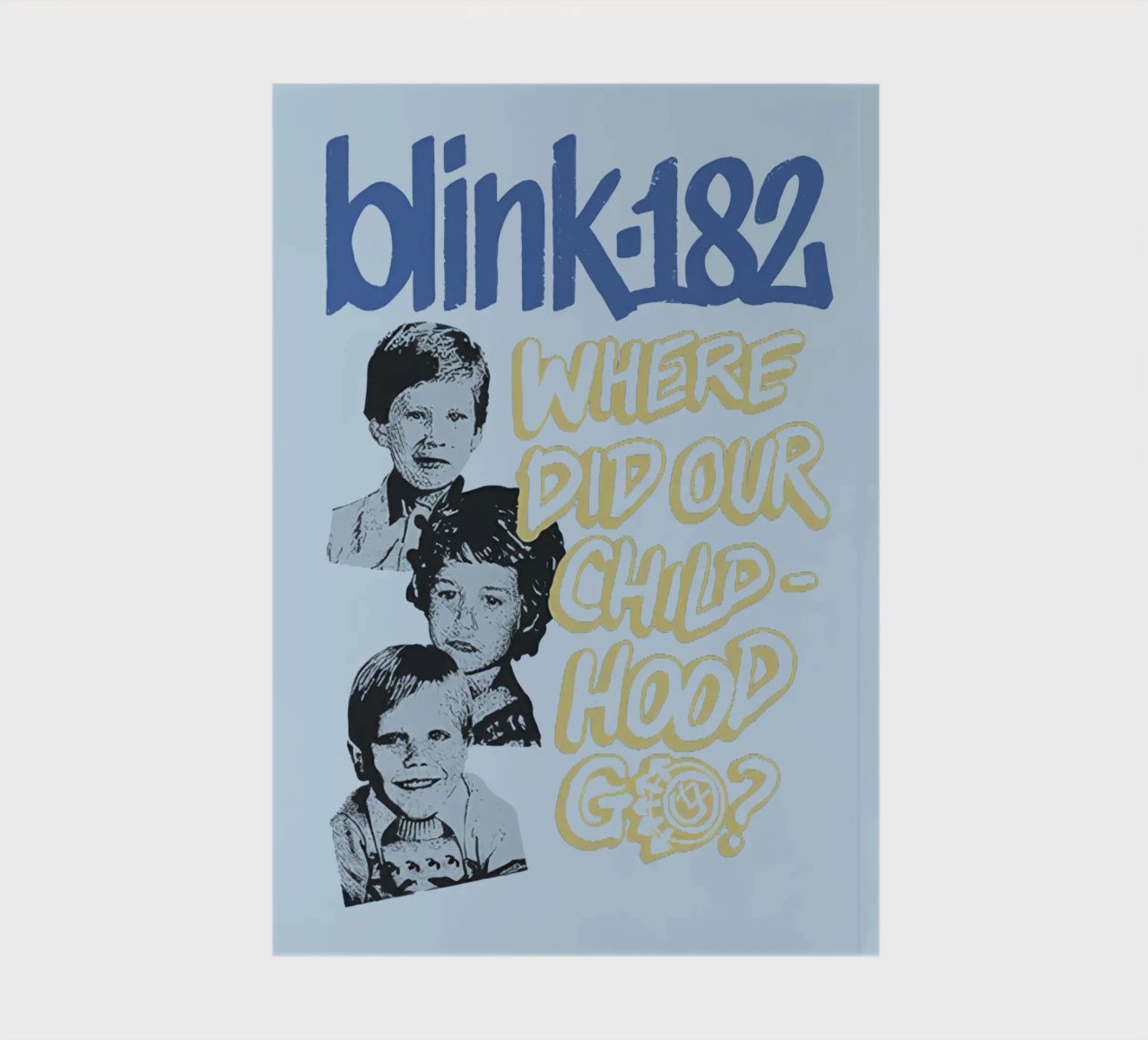 Blink 182 One More Time Part 2 Childhood notebook by Curtishop