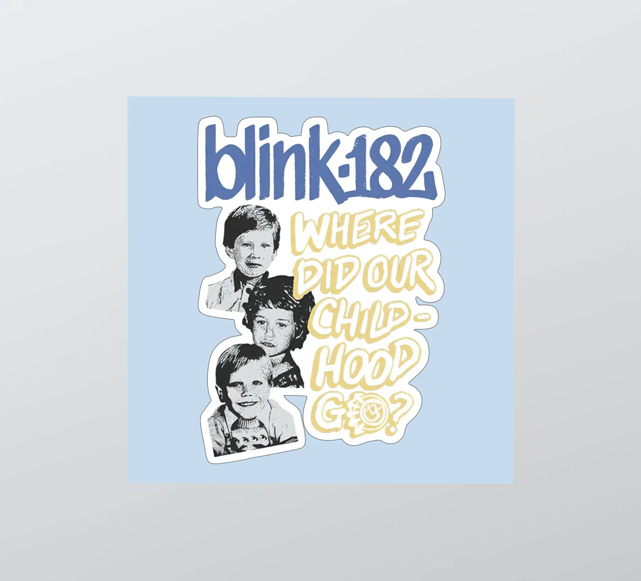 Blink 182 One More Time Parte 2 Infanzia adesivo da Curtishop