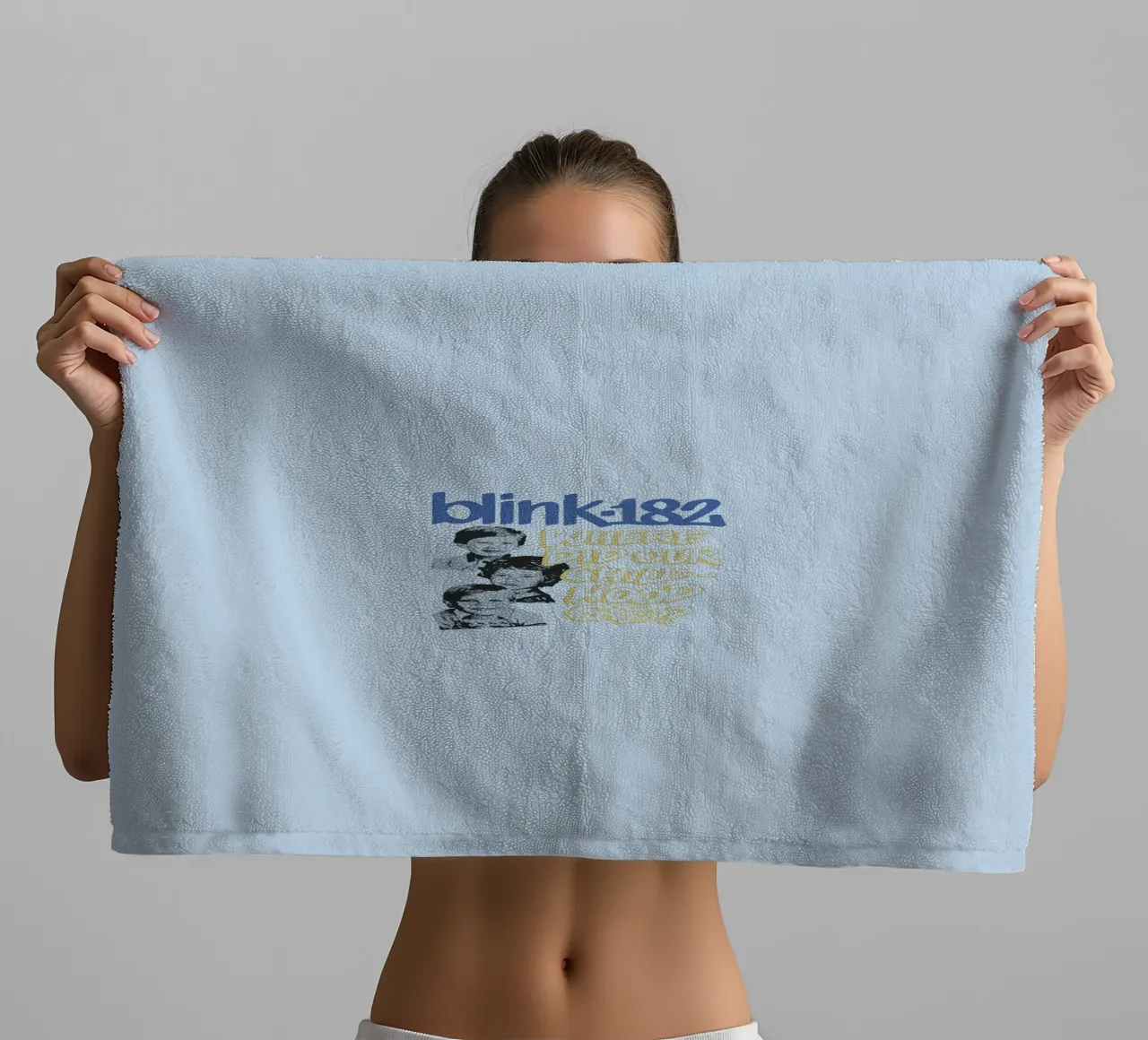 Blink 182 Nog Een Keer Deel 2 Kindertijd badhanddoek van Curtishop