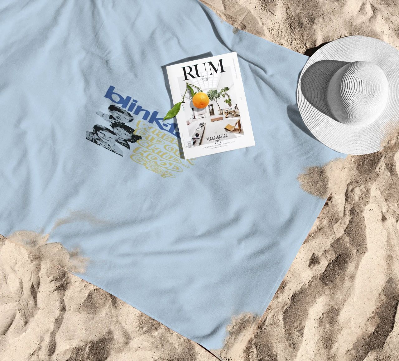 Blink 182 One More Time Parte 2 Infanzia telo mare da Curtishop