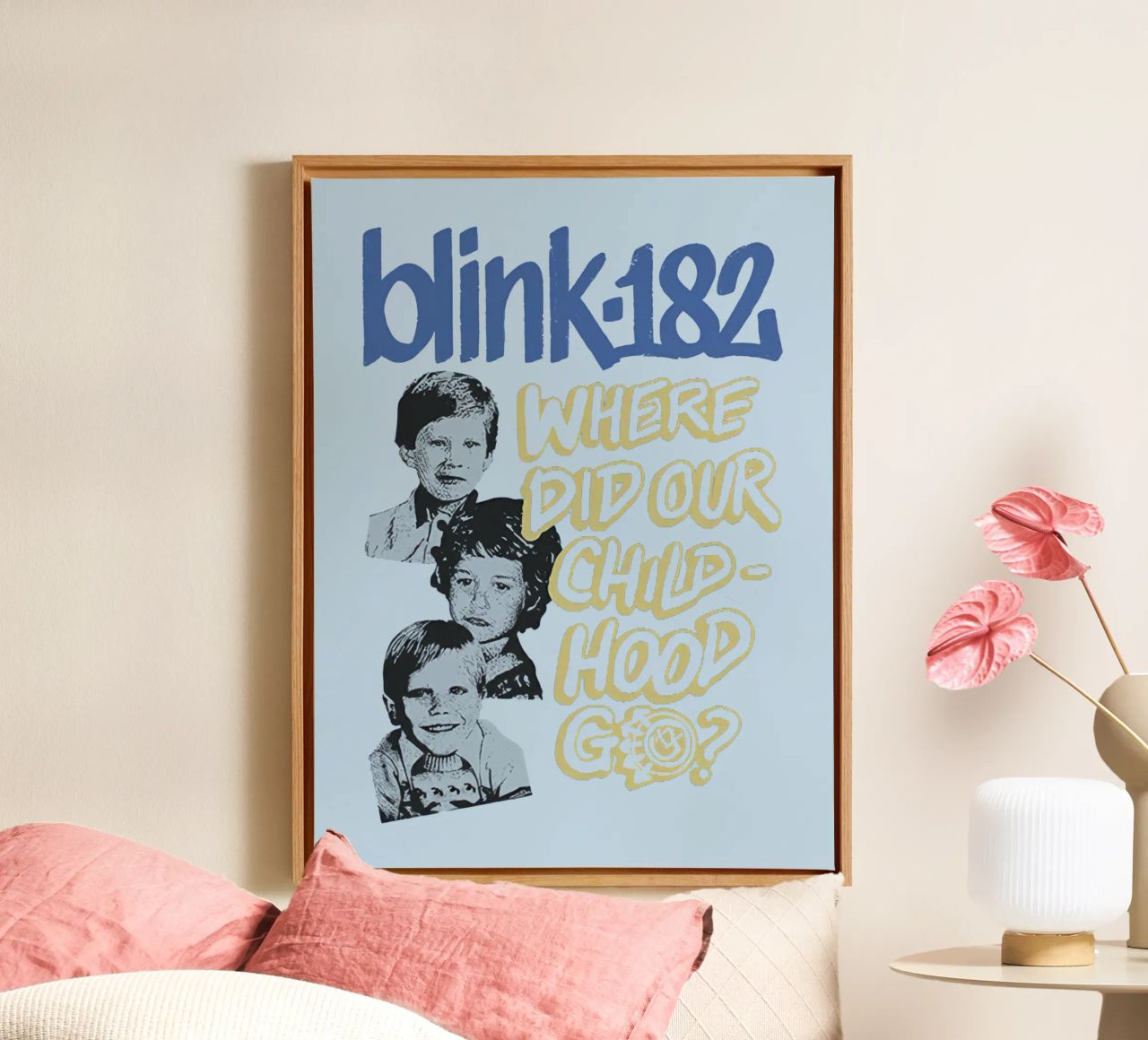 Blink 182 One More Time Parte 2 Infanzia tela da Curtishop