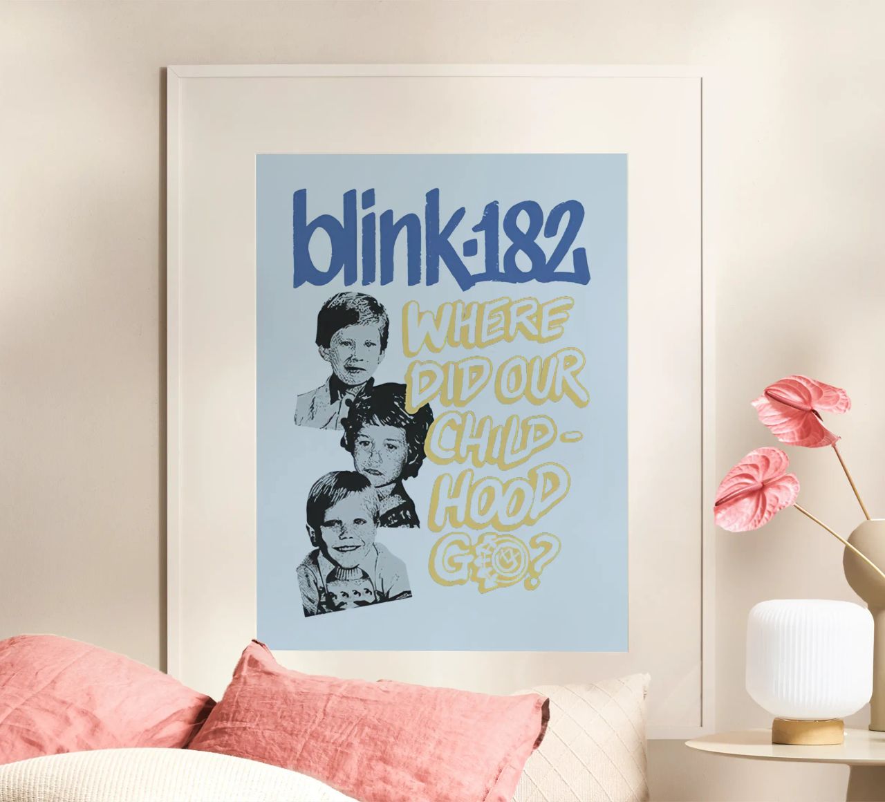 Blink 182 One More Time Parte 2 Infanzia poster da Curtishop