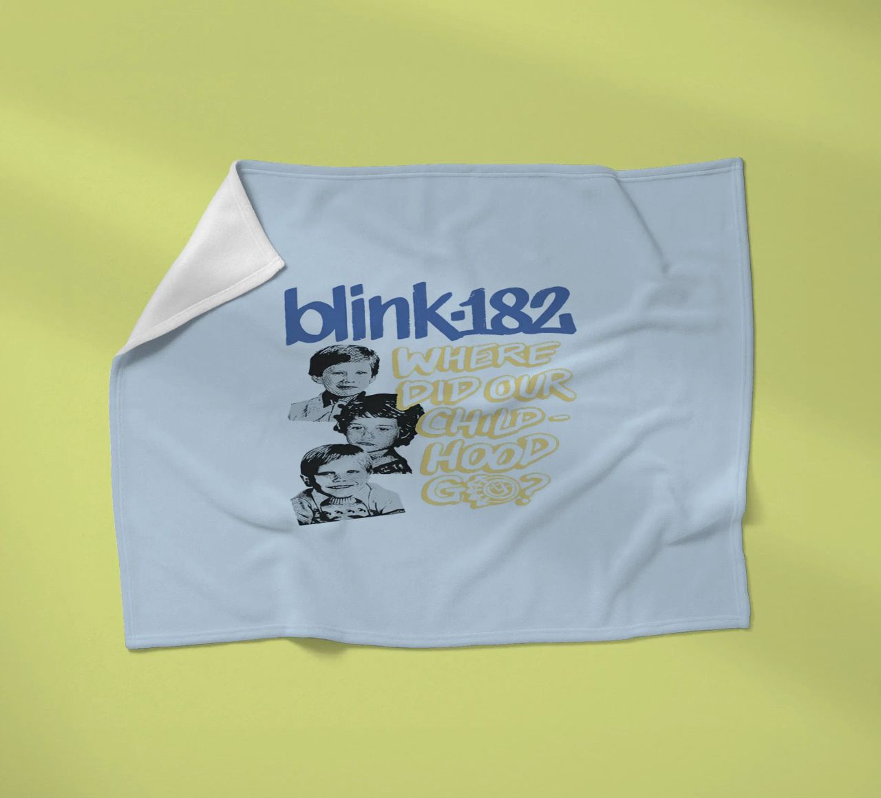 Blink 182 One More Time Parte 2 Infanzia coperta in pile da Curtishop