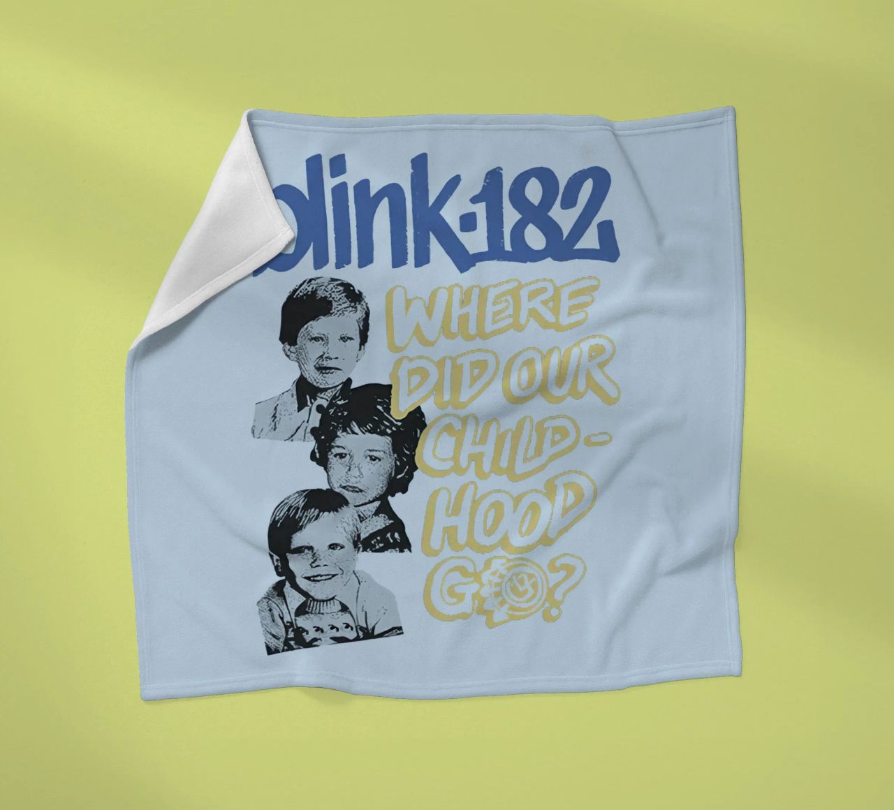 Blink 182 One More Time Parte 2 Infanzia coperta in pile da Curtishop