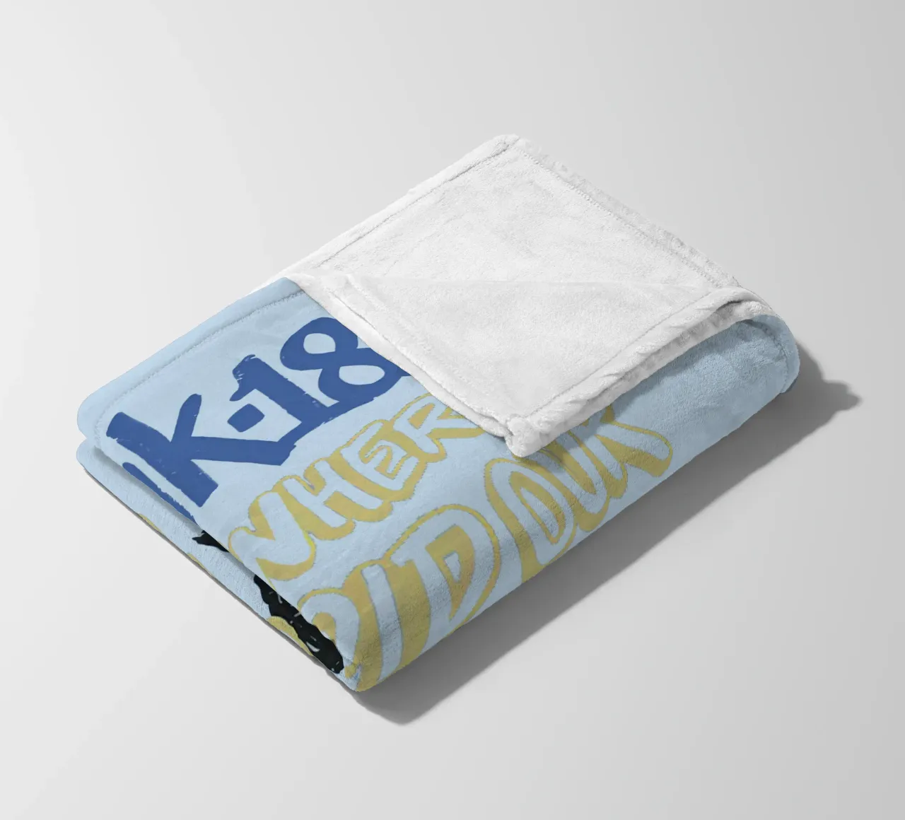 Blink 182 One More Time Part 2 Childhood fleece blanket by Curtishop