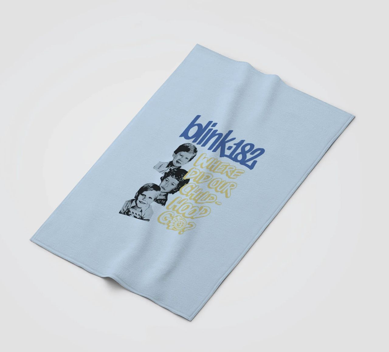 Blink 182 One More Time Parte 2 Infanzia coperta in pile da Curtishop