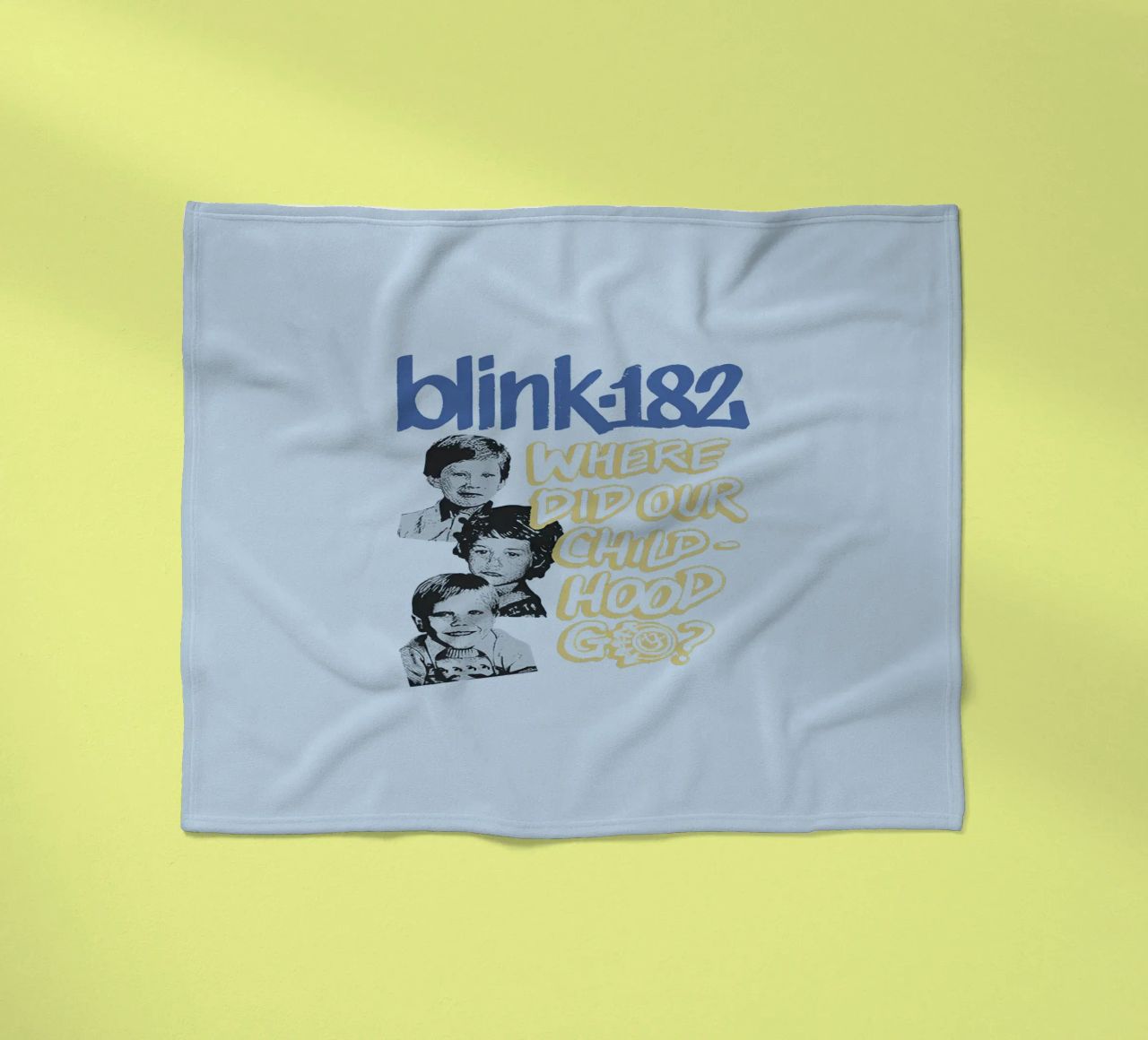 Blink 182 One More Time Parte 2 Infanzia coperta in pile da Curtishop