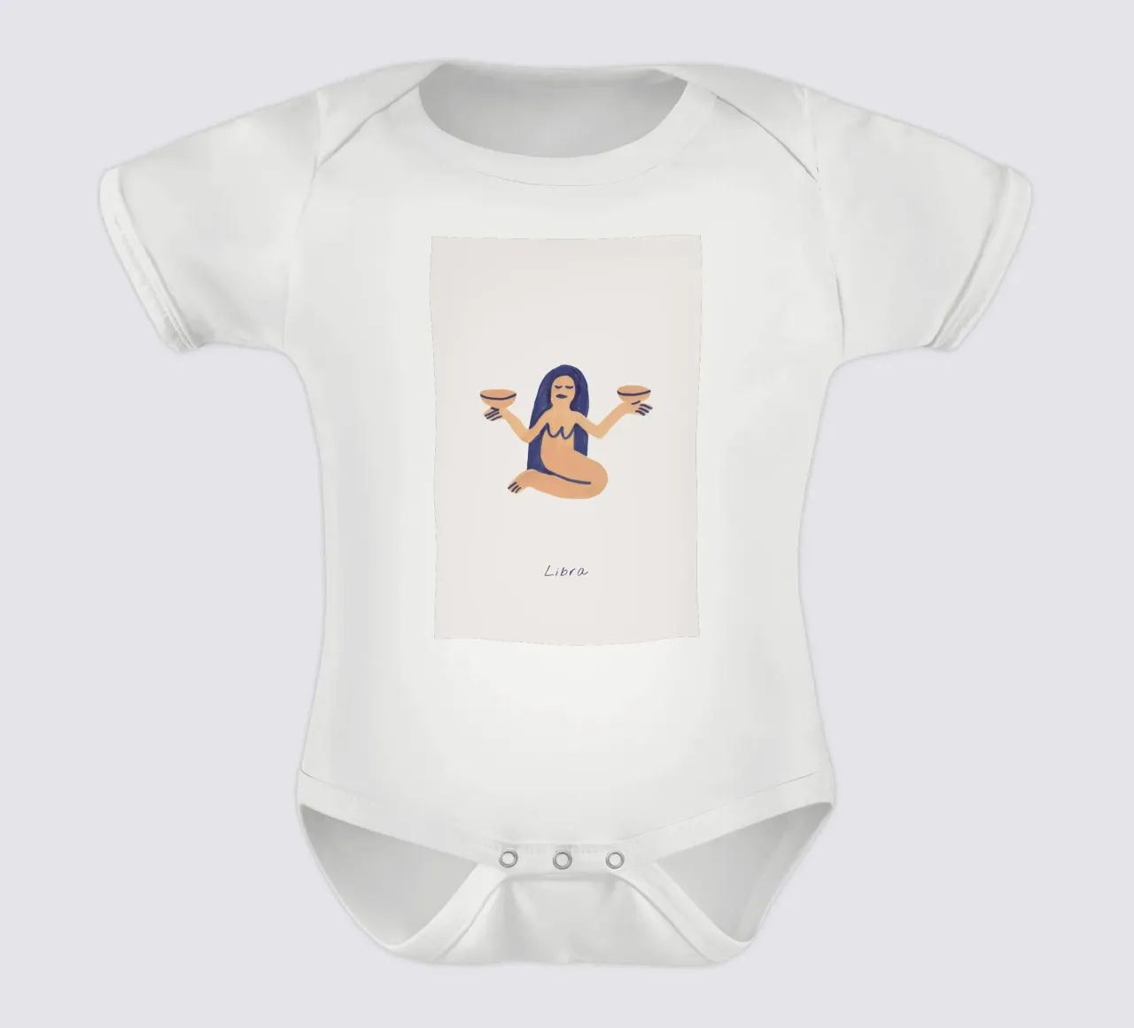 Libra body bébé de Little Flourishes