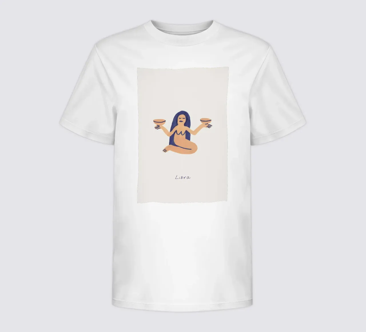 Libra kinder t-shirt van Little Flourishes