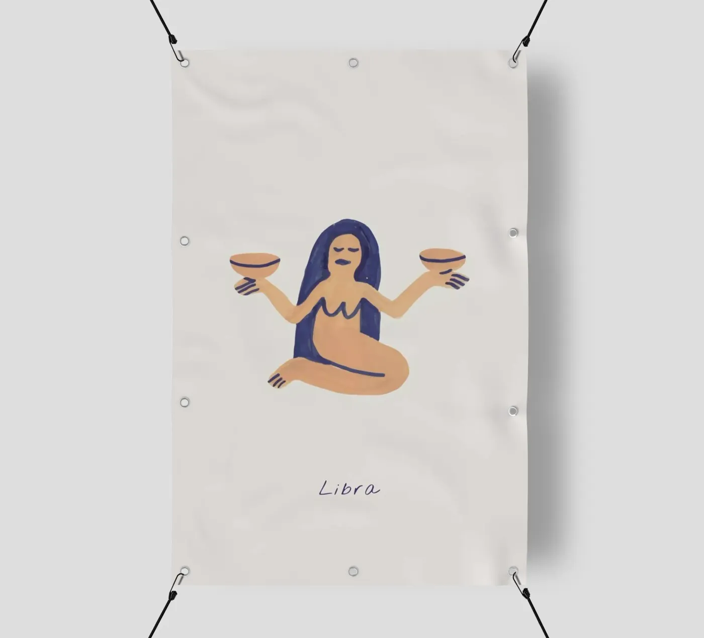 Libra PVC Plane von Little Flourishes
