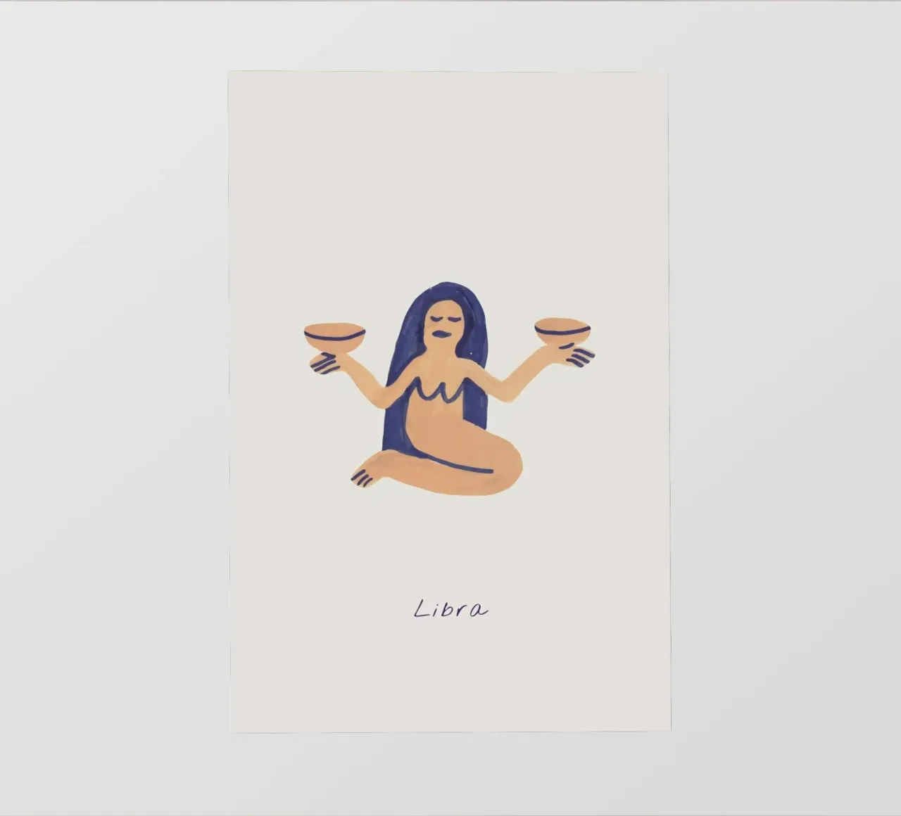 Libra telo in pvc da Little Flourishes