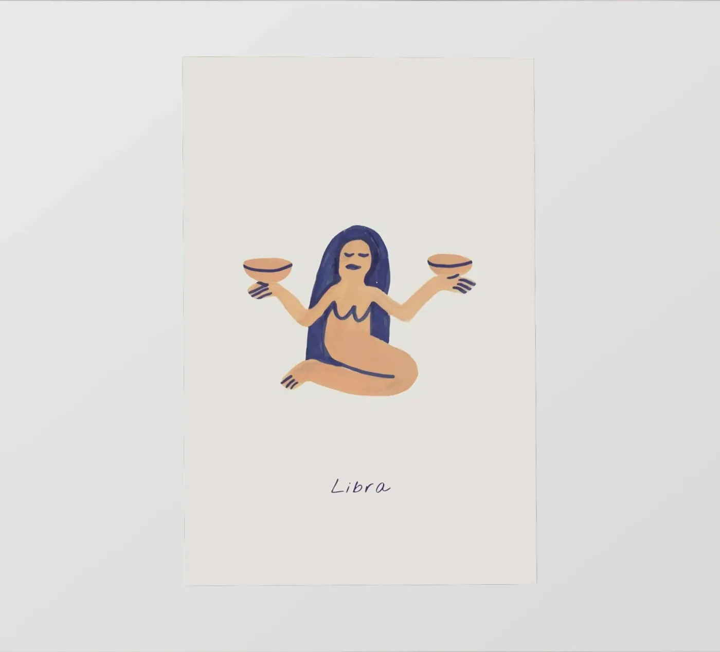 Libra PVC Plane von Little Flourishes