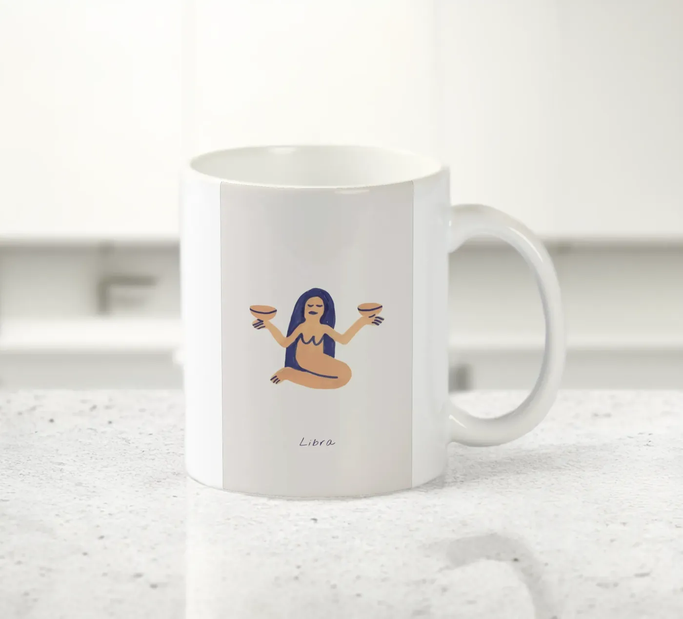 Libra tazza in ceramica da Little Flourishes