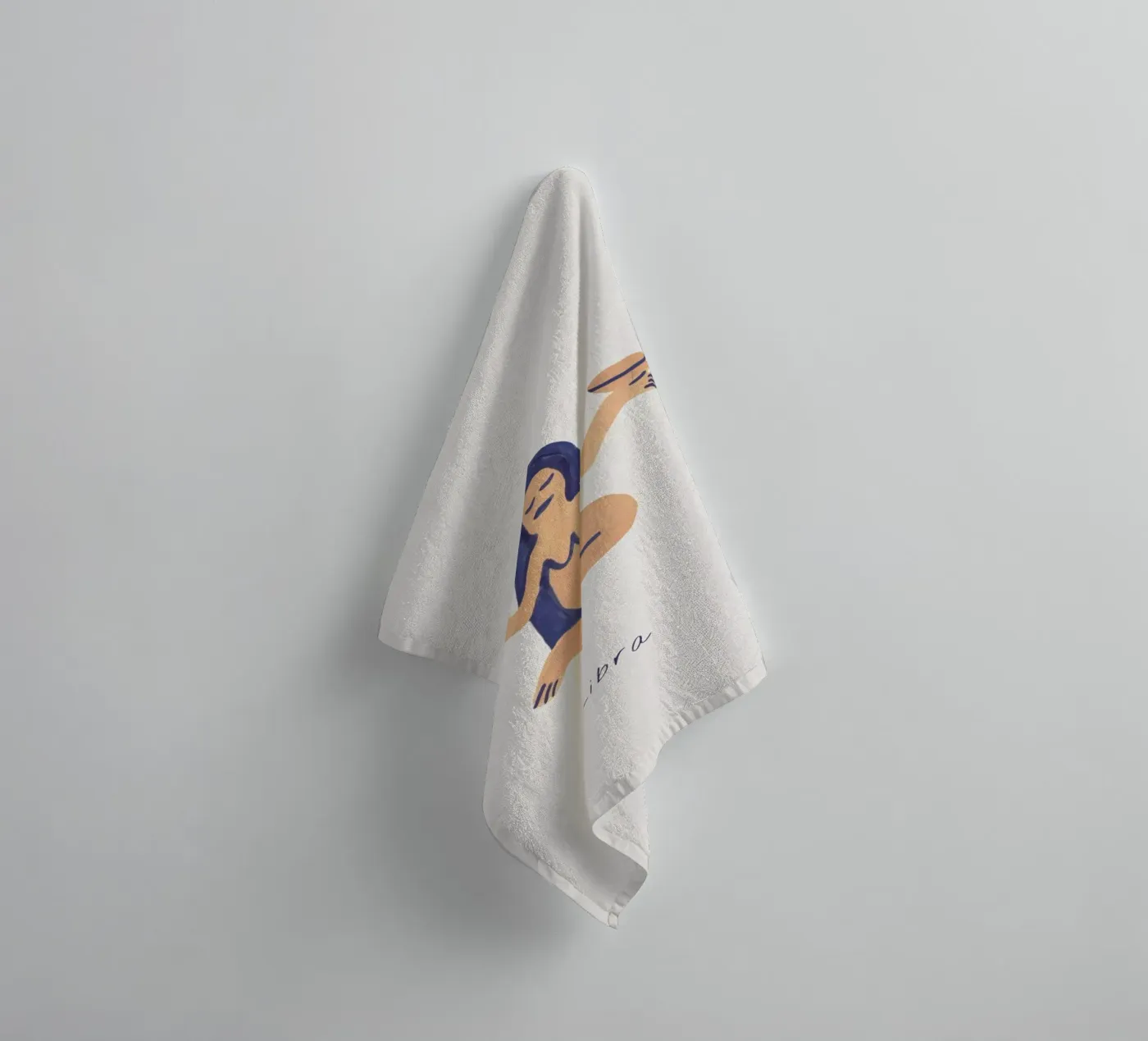 Libra towel by Little Flourishes